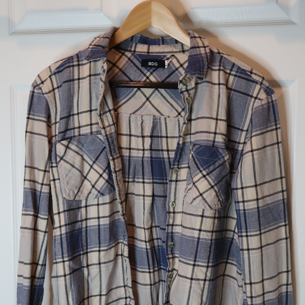 Blue Flannel - Urban Outfitters